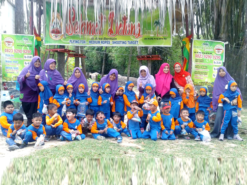PGTK Bintang Cendekia Sutomo Asah Kemandirian Murid Melalui Kegiatan Outbound