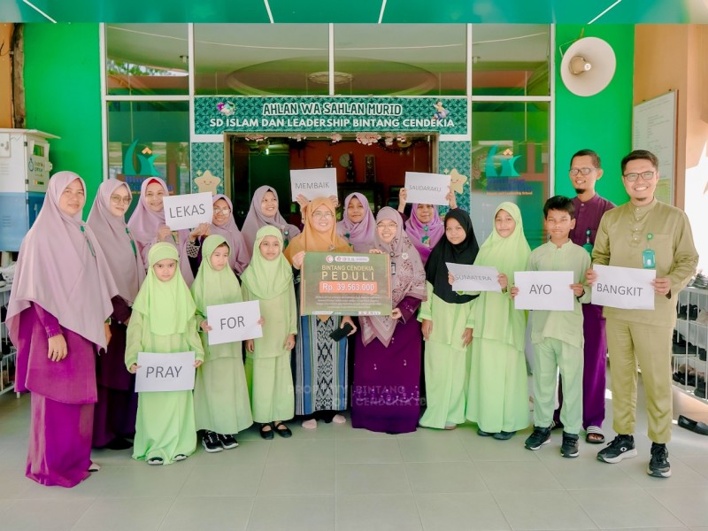 Bintang Cendekia Galang Dana untuk Bencana di Sumatra, Terkumpul Rp39,5 Juta