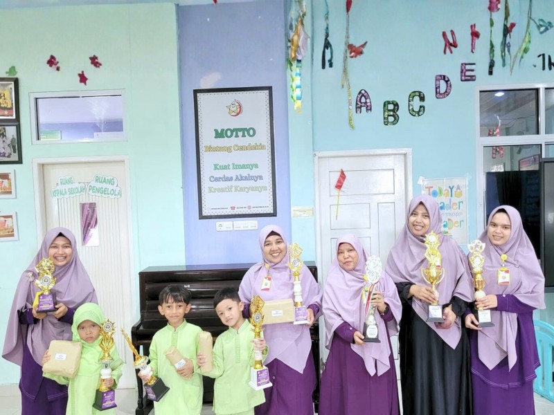TK Bintang Cendekia Raih Sejumlah Prestasi pada Festival Kreativitas Guru dan Anak TK 2025